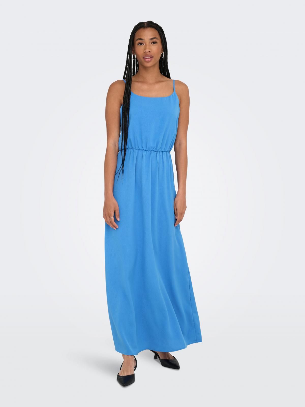 온리 테크니컬 스트랩 롱 원피스 블루 15357110_1278 BLUE / REGATTA - 상세 이미지 5