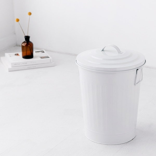 CESTINO 휴지통 9.5L 화이트 - 메인 이미지