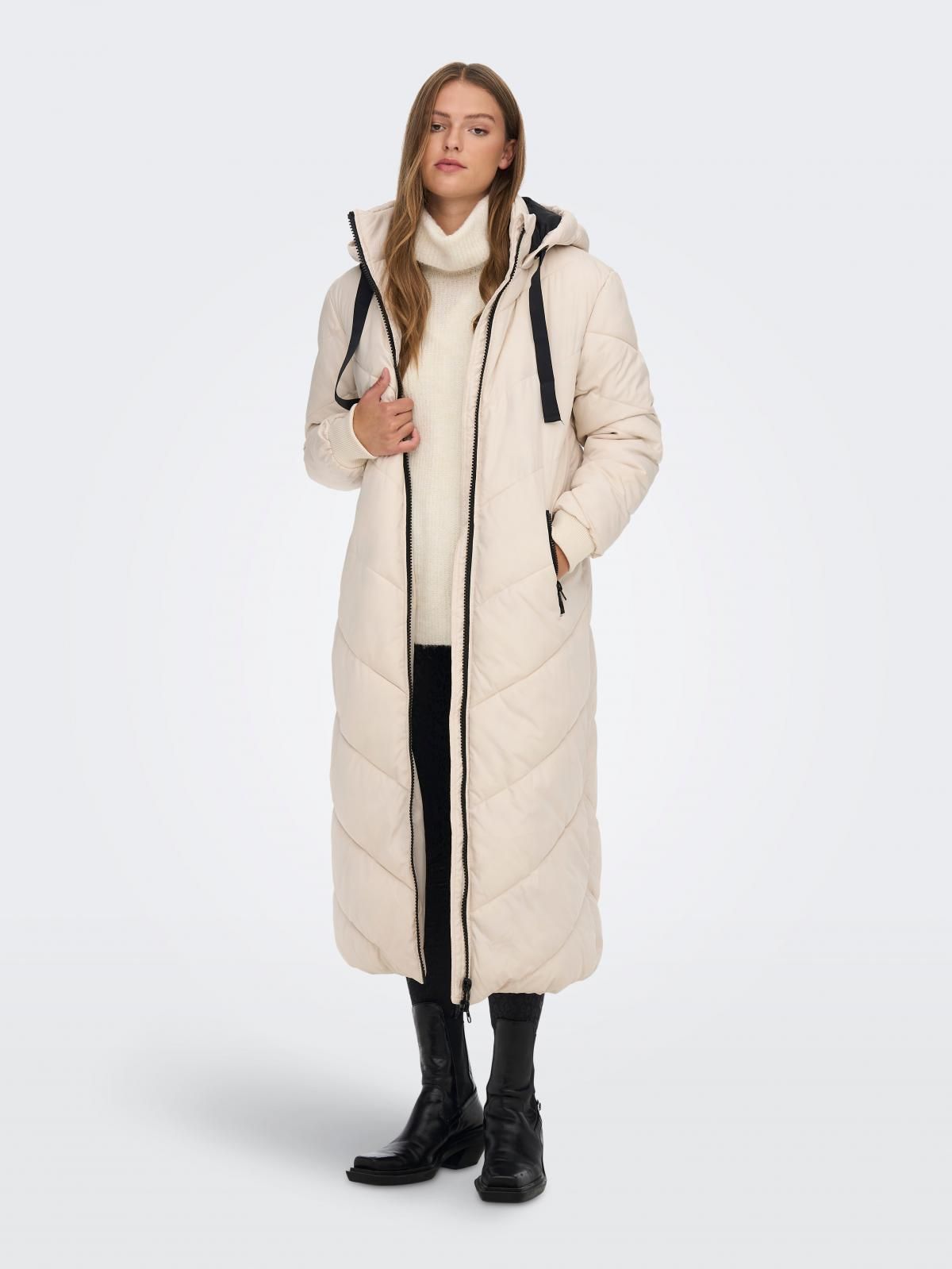 제이디와이 롱 패딩 후드 테크니컬 15265404_31_957008 WHITE / WHITECAP GRAY - 상품 이미지