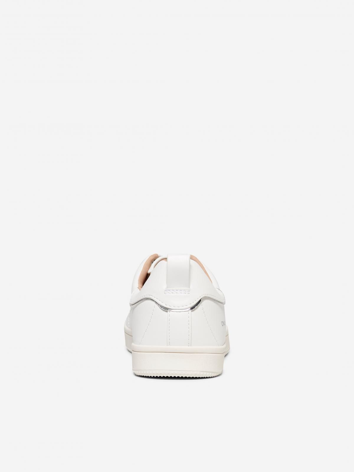 온리 베이직 화이트 로우탑 스니커즈 15184294_2206 WHITE / WHITE - 상세 이미지 2