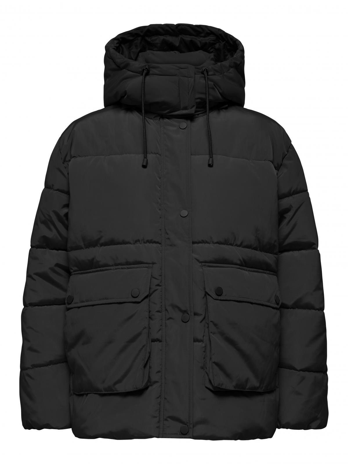 온리 테크니컬 숏 패딩 푸퍼 자켓 15294127_2161 BLACK / BLACK - 상세 이미지 3