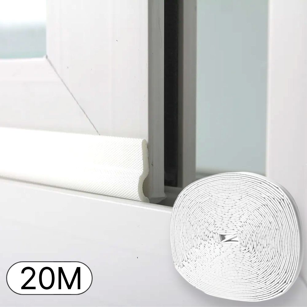 창문틈새막이 현관문방음 문풍지 문틈막이 방풍 틈막이 틈새 창틀 샷시 벌레 차단 20m 제품 이미지