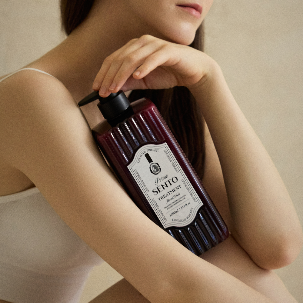 센토 프라임 12만PPM 맥주효모 콜라겐 단백질 볼륨 트리트먼트 플로럴머스크, 1L, 2개 이미지 4