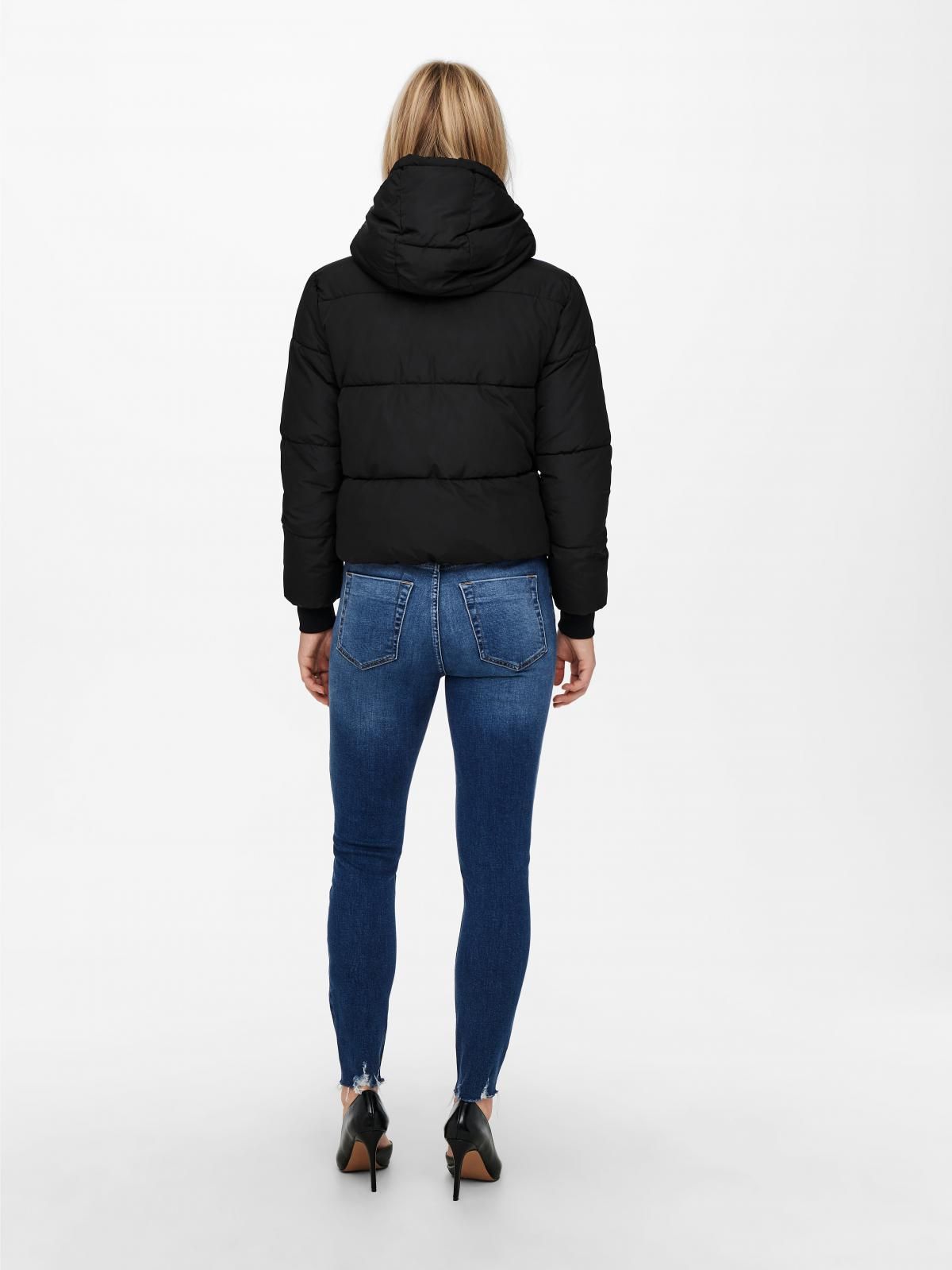 제이디와이 테크니컬 숏 패딩 후드 집업 15213950_2161_898192 BLACK / BLACK - 상세 이미지 2