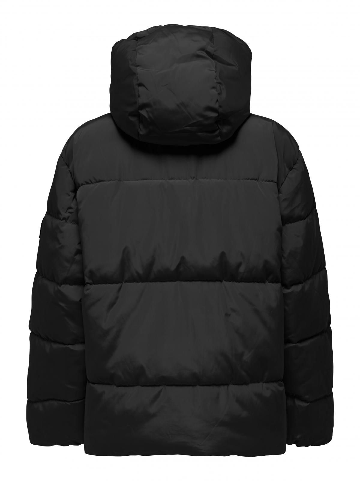 온리 테크니컬 숏 패딩 푸퍼 자켓 15294127_2161 BLACK / BLACK - 상세 이미지 4