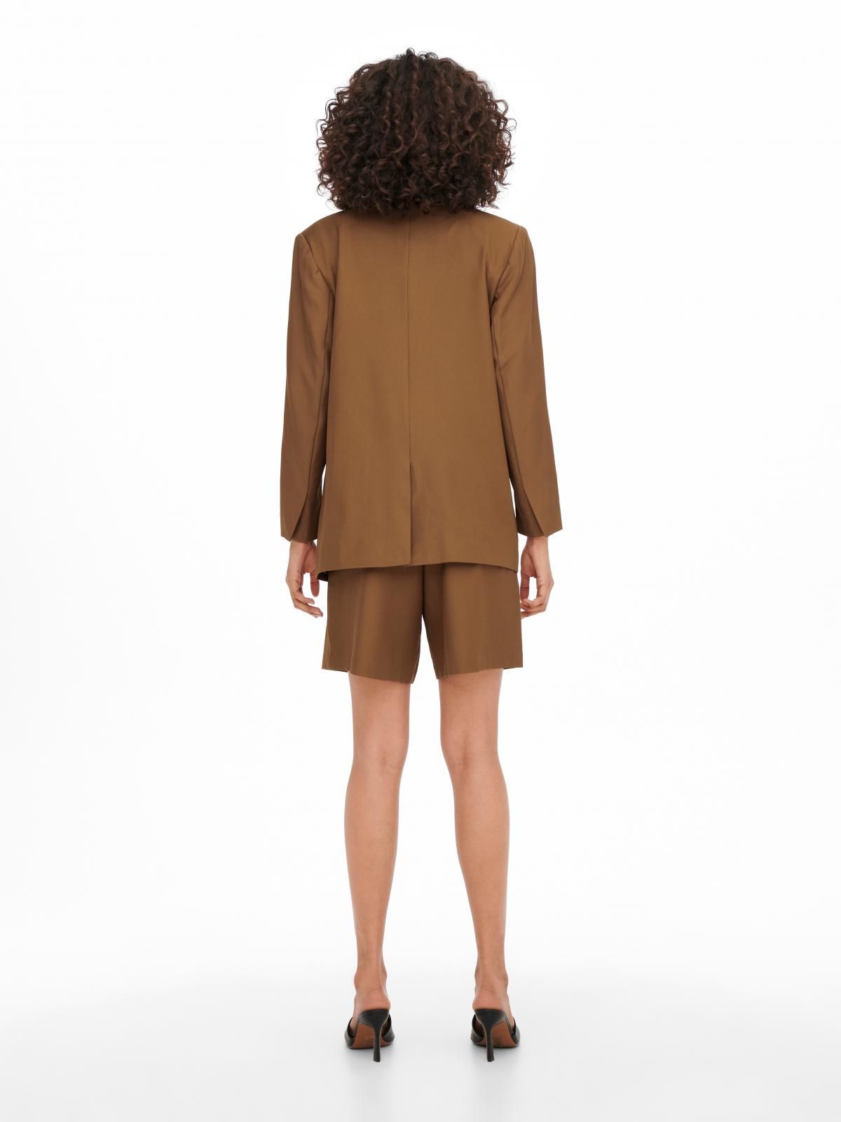 온리 테일러드 오버핏 브라운 블레이저 15257363_254 BROWN / TOFFEE - 상세 이미지 3