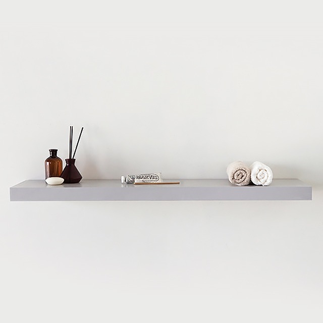 ENKEL 벽선반 110x26x5 그레이 - 상품 이미지