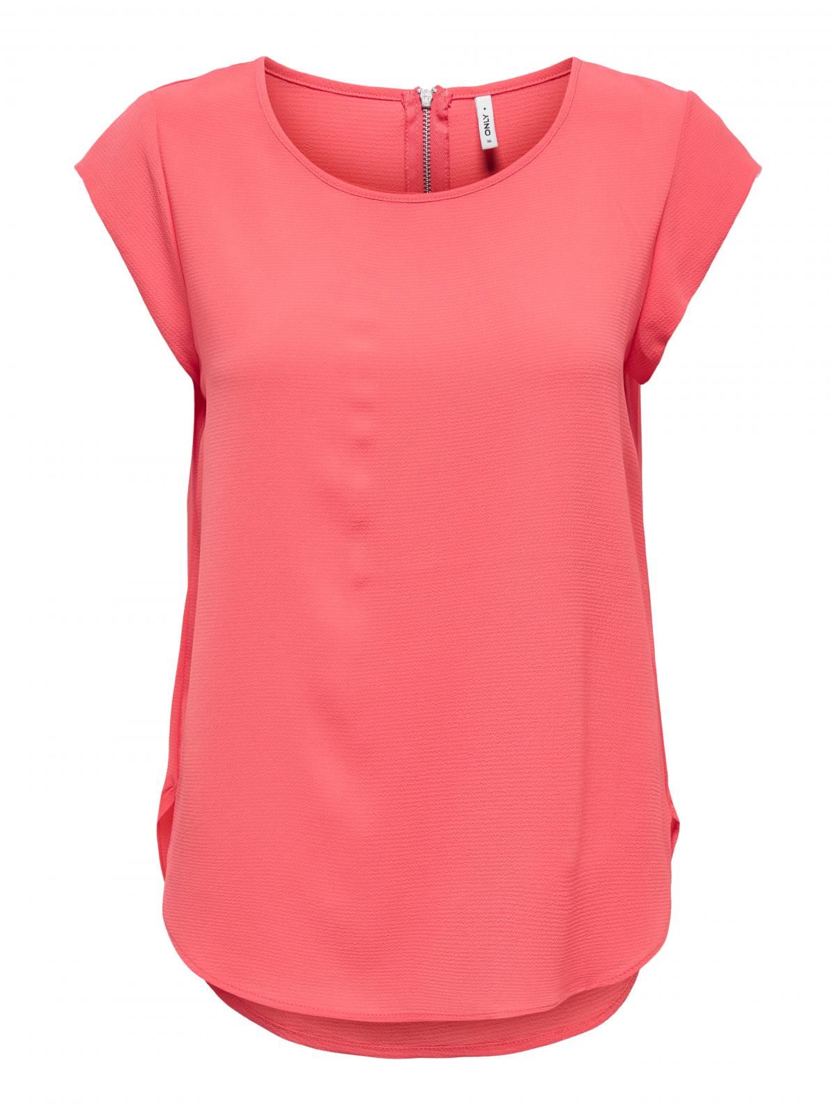 온리 베이직 라운드넥 반팔 티셔츠 15142784_727 ROSE / DUBARRY - 상세 이미지 4