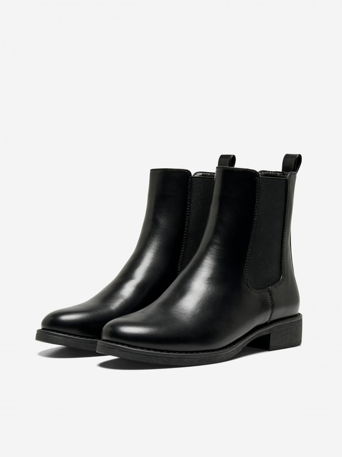 온리 트렌디 앵클 첼시부츠 15304990_2161 BLACK / BLACK - 상세 이미지 5