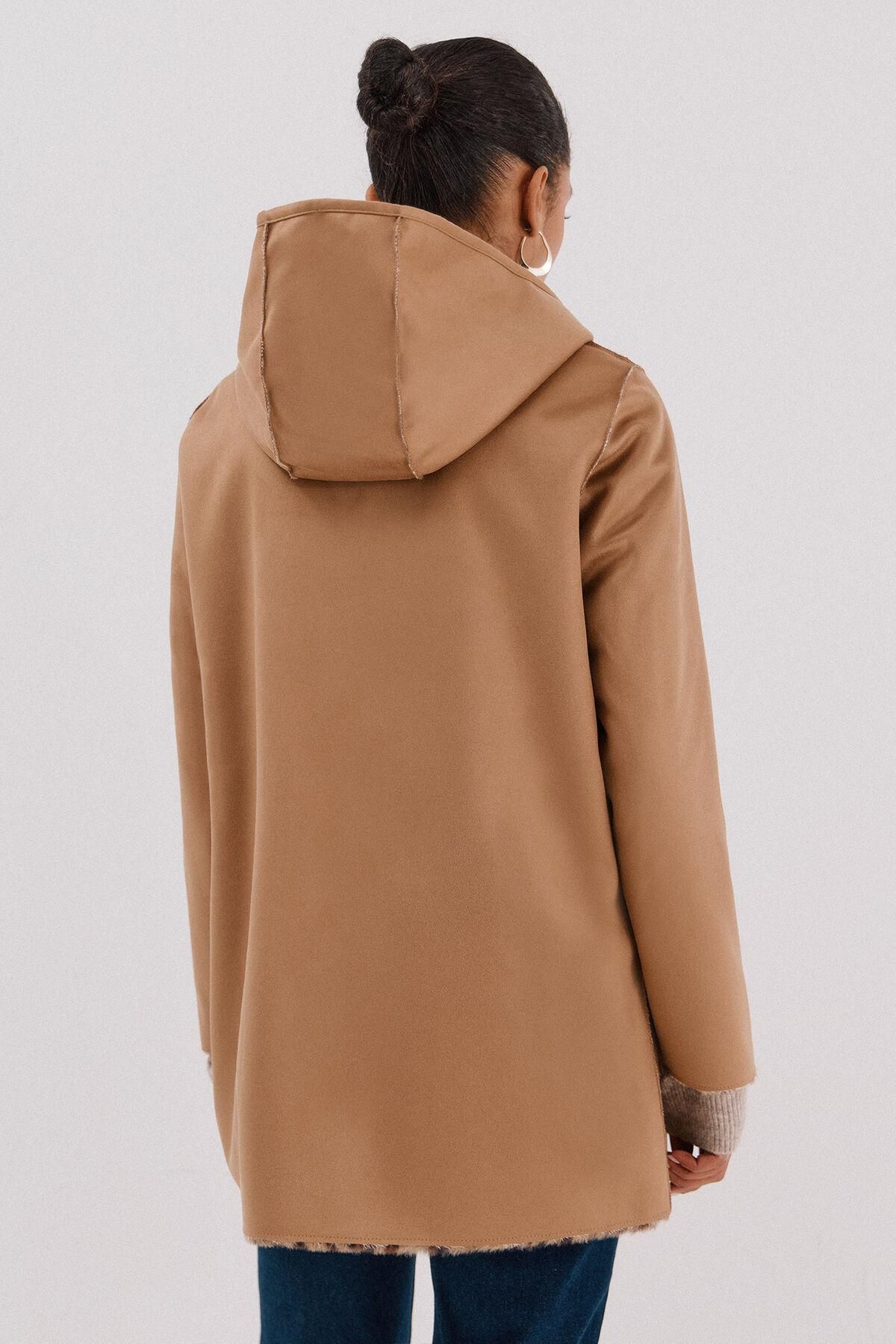 꼬르떼피엘 양면 테크니컬 후드 코트 6612748 BEIGE - 상세 이미지 5