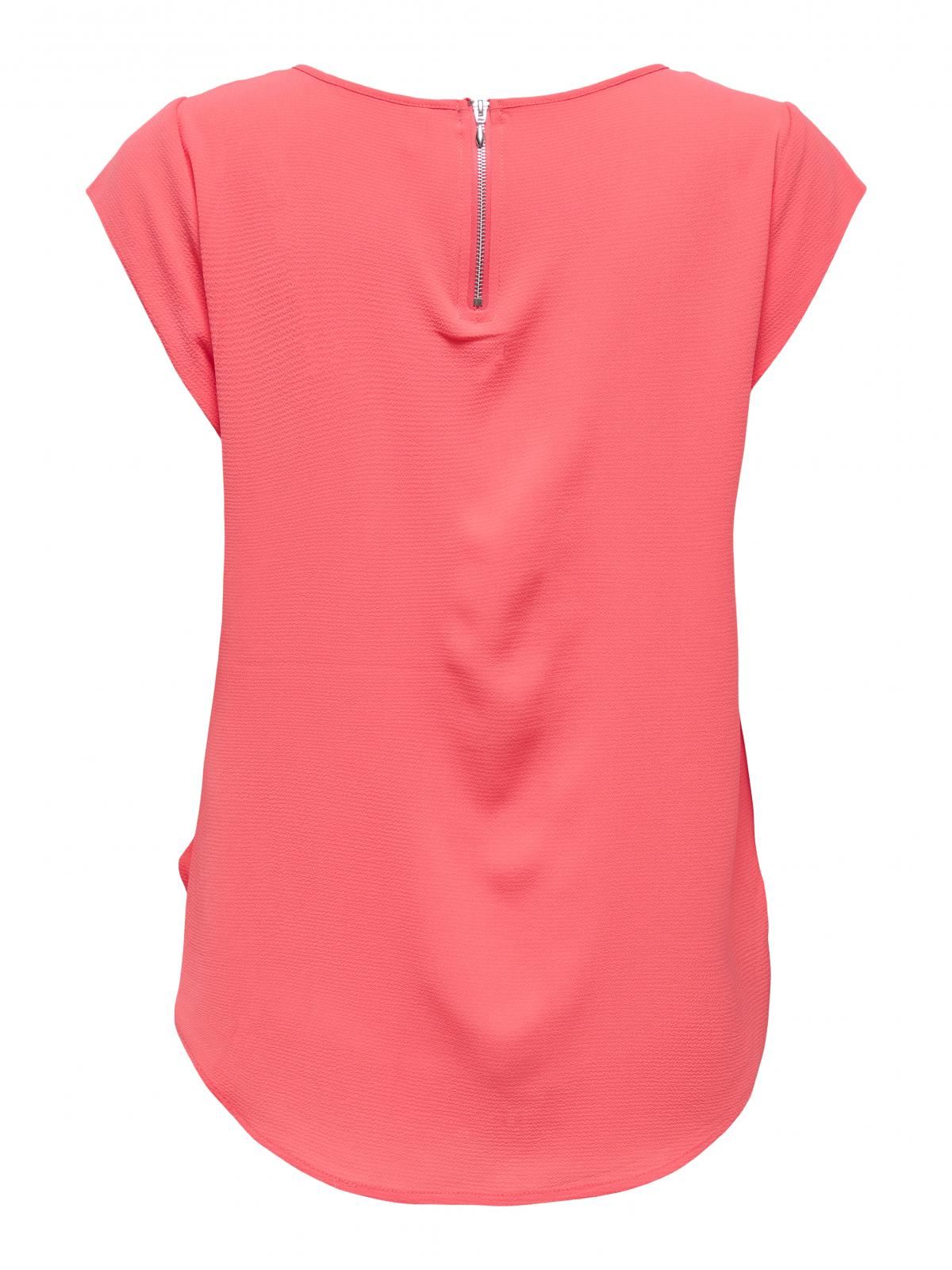 온리 베이직 라운드넥 반팔 티셔츠 15142784_727 ROSE / DUBARRY - 상세 이미지 5