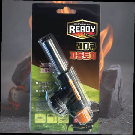 가스토치 자동점화 캠핑용 휴대용 바베큐 야외활동 다목적 화력조절 토치라이터