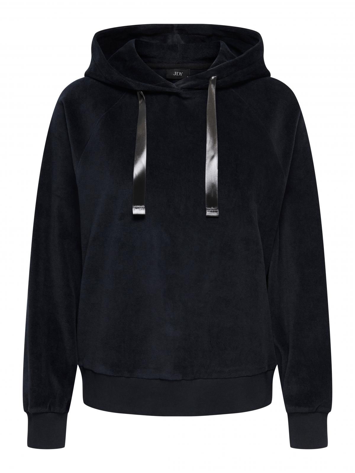 제이디와이 벨벳 소프트 후드 스웨트셔츠 15361663_2161 BLACK / BLACK - 상세 이미지 3