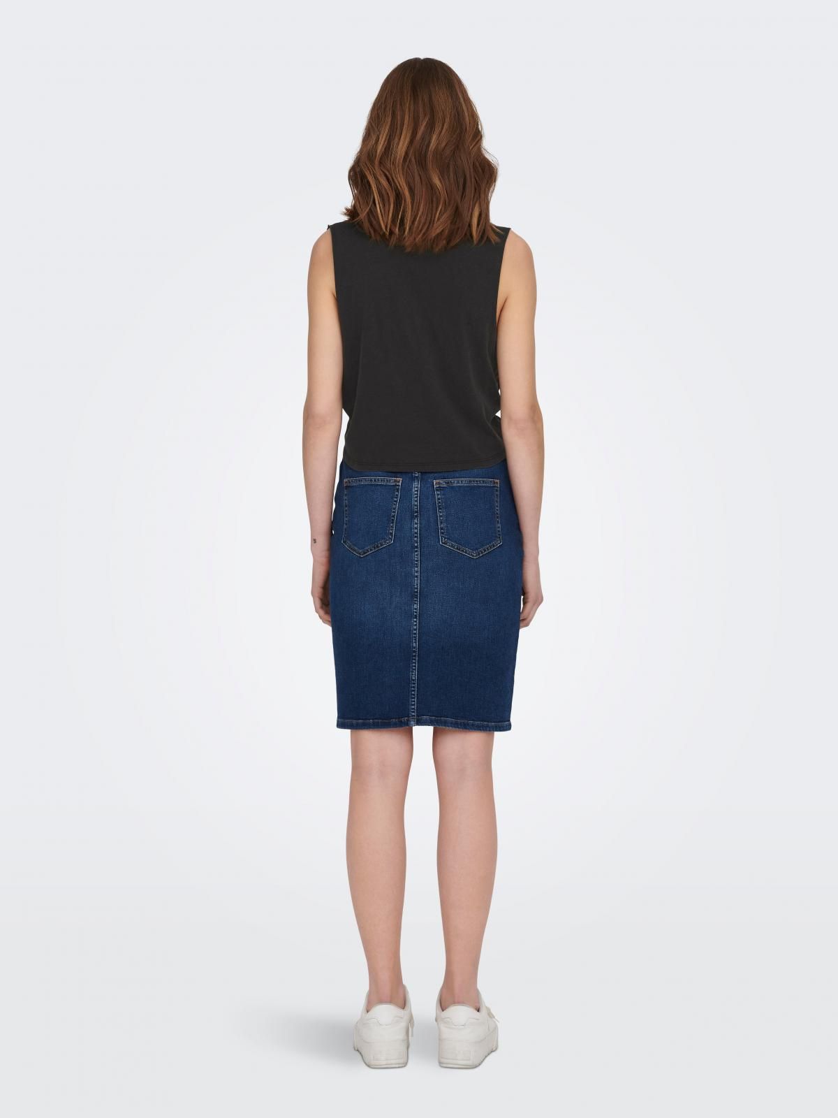 온리 그래픽 레터링 민소매 티셔츠 15291468_2161_1028456 BLACK / BLACK - 상세 이미지 3