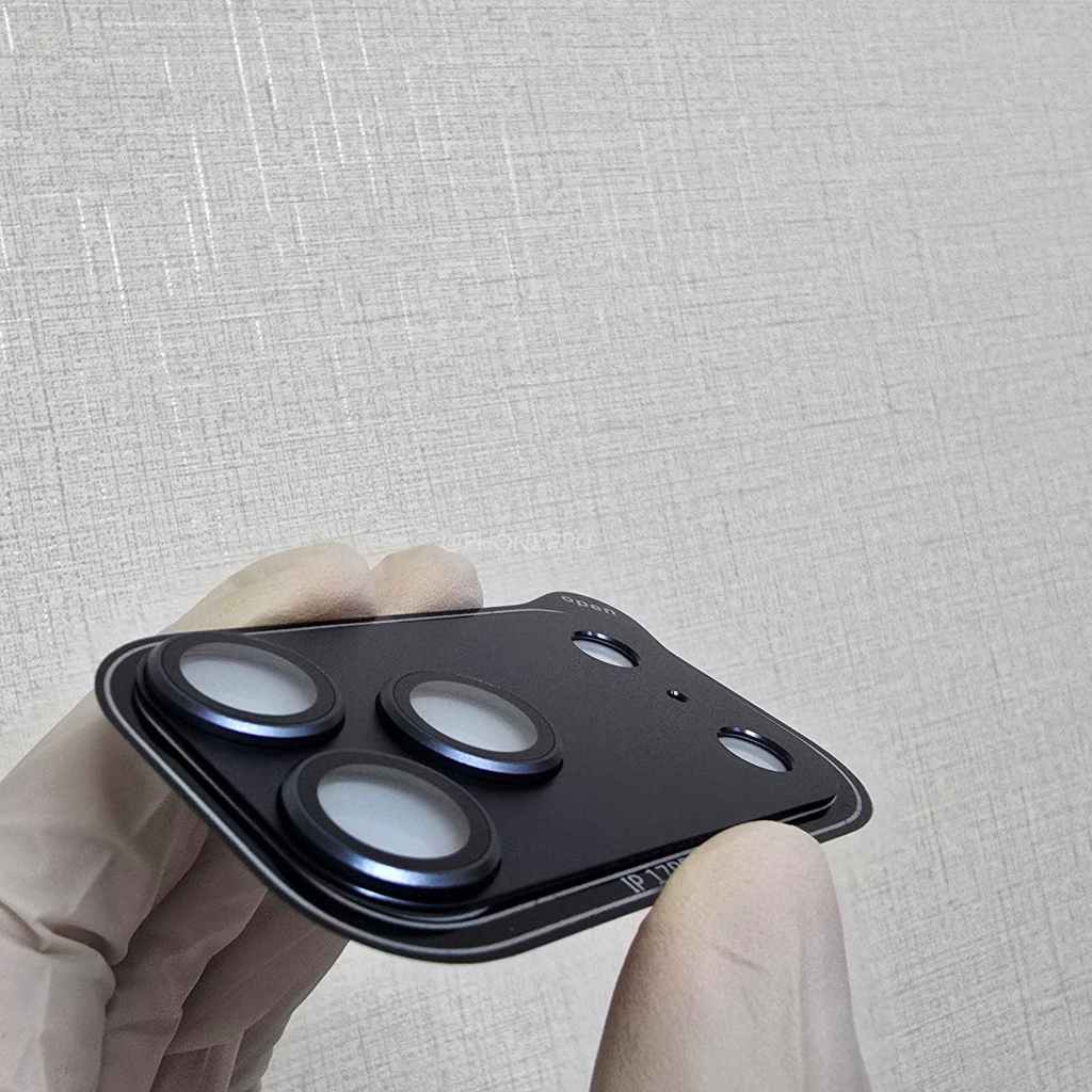 [HIGHON] 오리지널 컬러 가더 프레임 카메라 필름 네이비, 아이폰17 PRO MAX, 1매입 - 상세 이미지 5