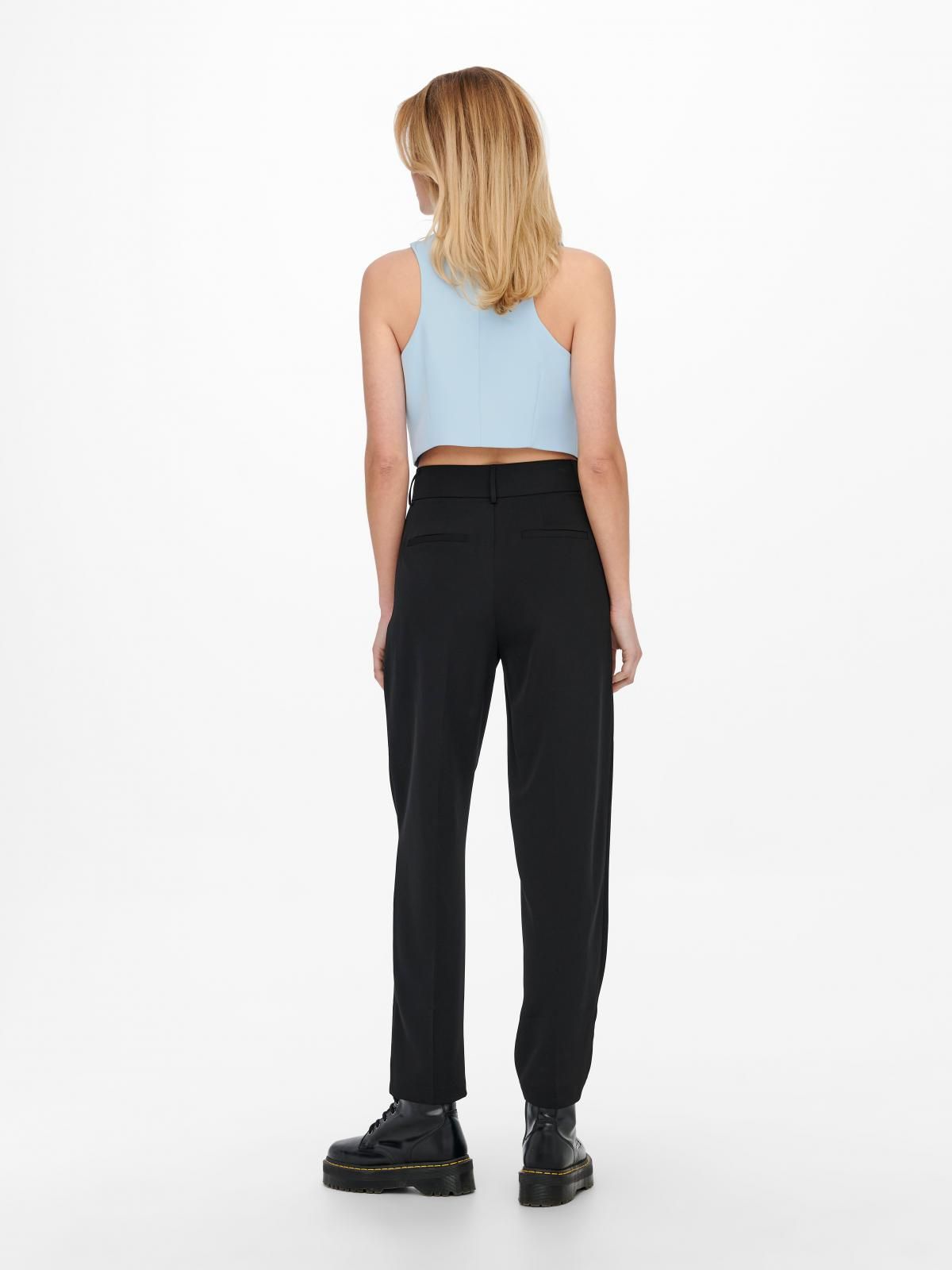 온리 테일러드 크롭 베스트 라이트블루 15260264_1243 BLUE / DARK BLUE DENIM - 상세 이미지 3