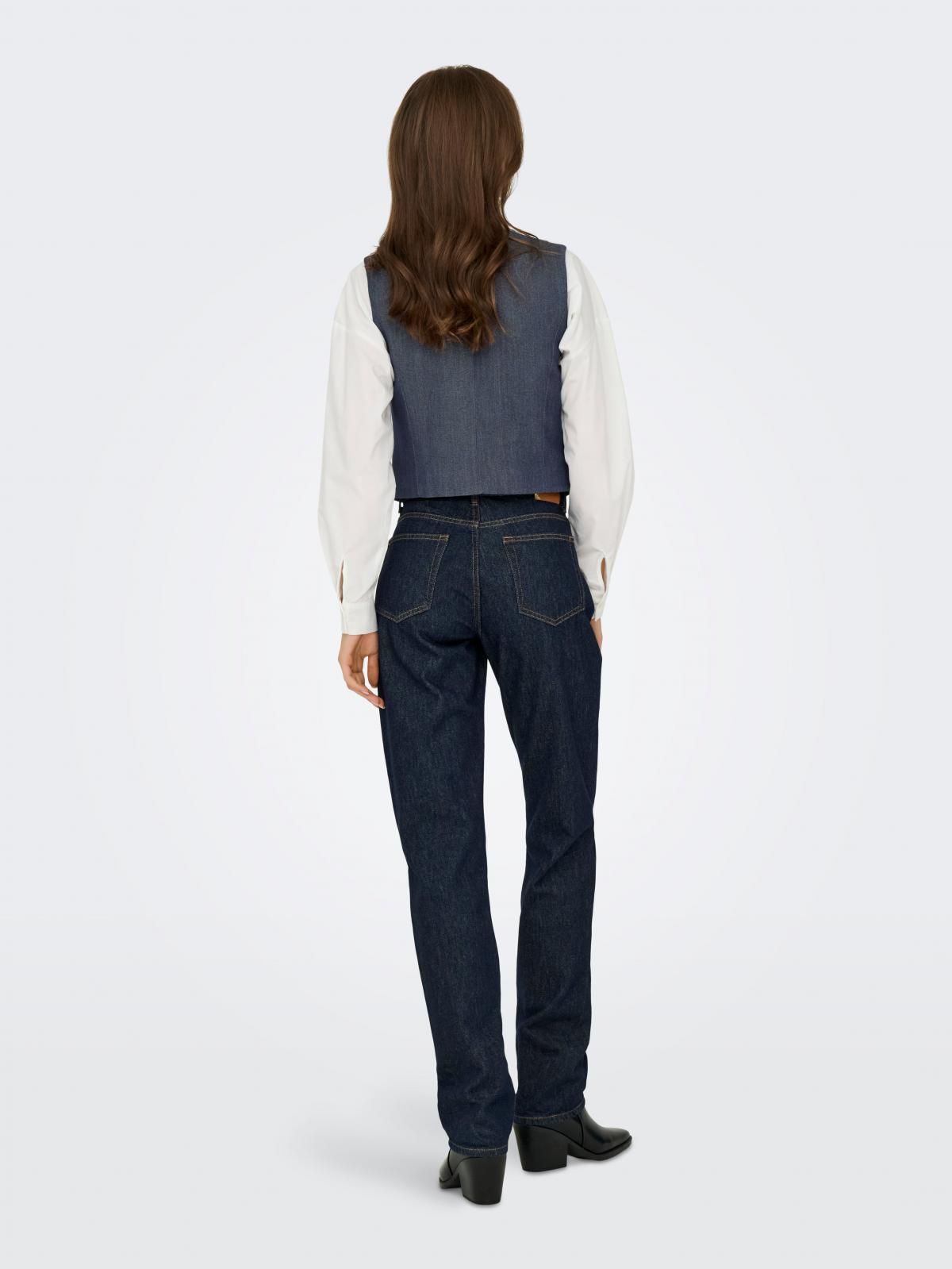 제이디와이 테일러드 클래식 베스트 15358634_2114 BLUE / DARK BLUE DENIM - 상세 이미지 3