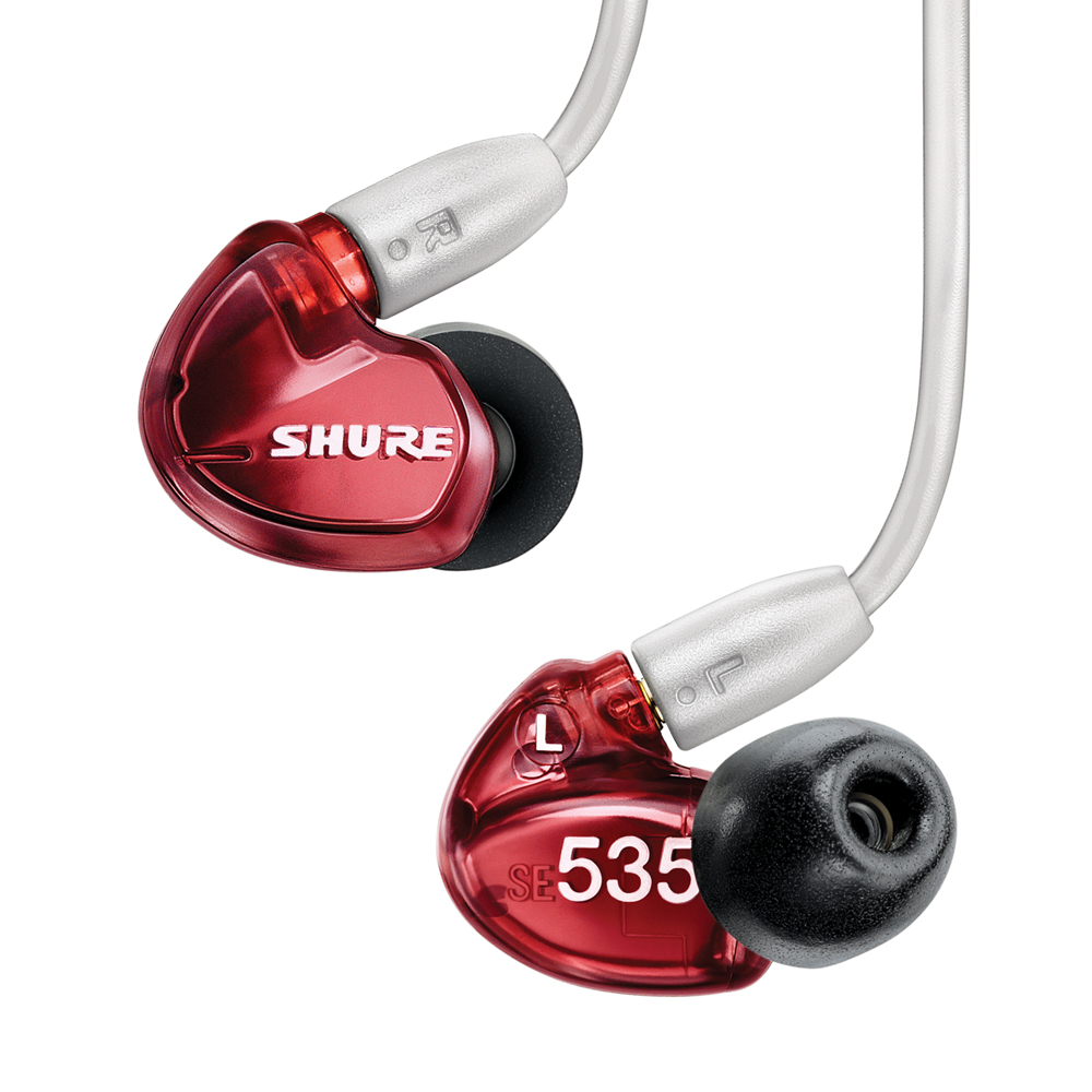 [SHURE] 슈어 스페셜 에디션 SE535LTD  사운드 아이솔레이팅 이어폰 (레드) - 상세 이미지 2