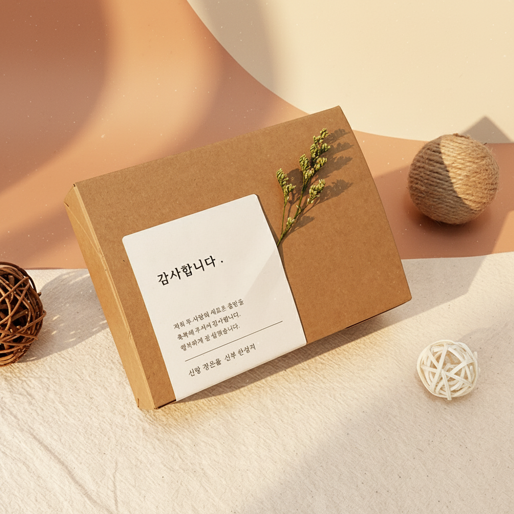 쿠키 답례품 결혼식 회사 조문 홀리넨 선물