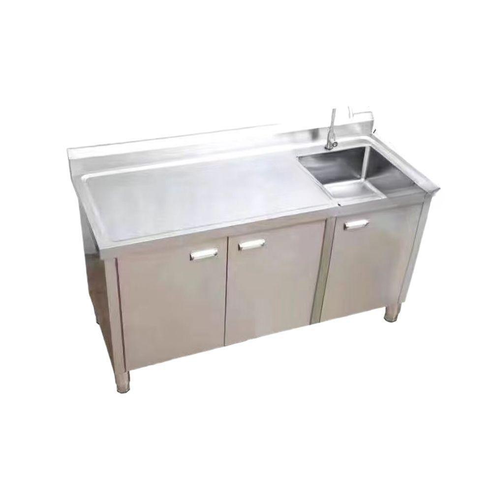 업소용싱크대 주방 식당 야외스텐작업대 세정대 우측 - 상세 이미지 3