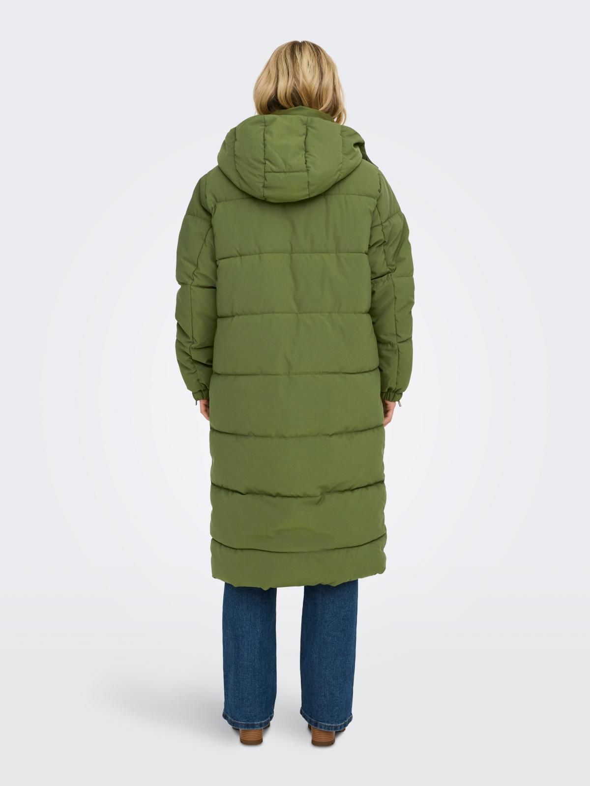 제이디와이 프리미엄 롱 패딩 후드 15330181_2009_1153927 GREEN / WINTER MOSS - 상세 이미지 2