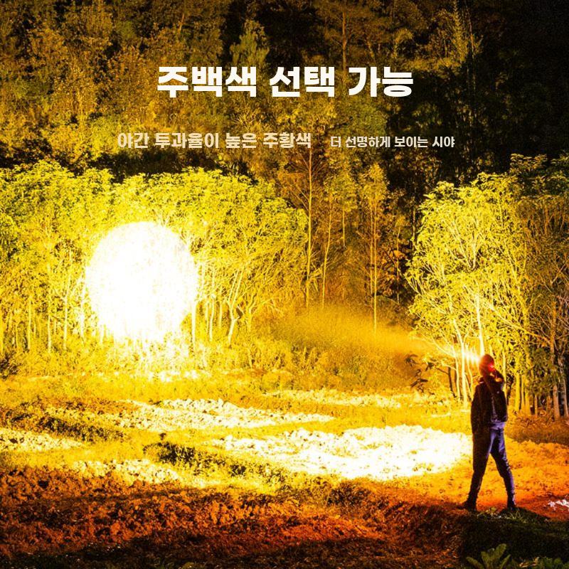 헤드랜턴 2 헤드램프 랜턴 미터 초강력 램프 낚시 - 상세 이미지 2