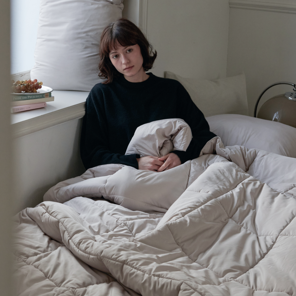 호무로 필굿 차렵이불 알러지케어 따뜻한 겨울발열 먼지없는 이불 단품 SS