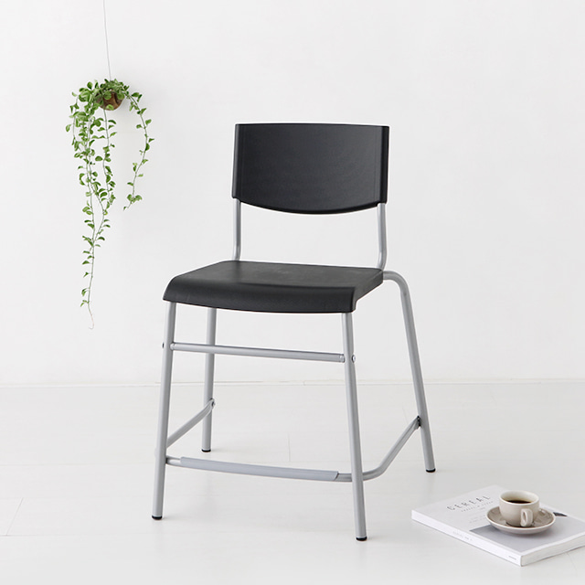 DROG 의자 45cm 블랙 - 메인 이미지