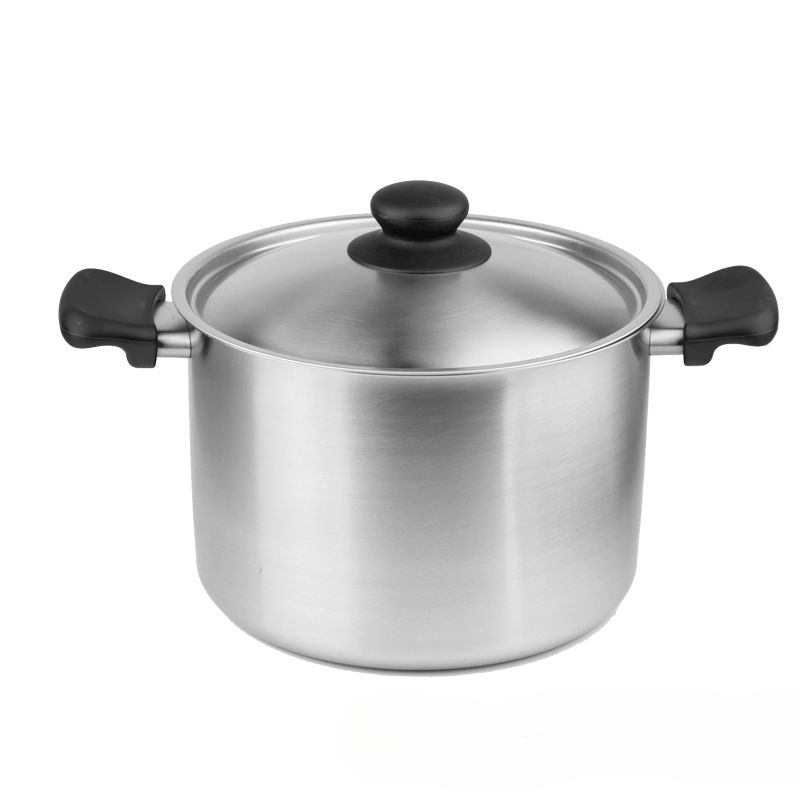 파스타 인덕션 대량 삶은 냄비 호환 평바닥 18cm 라이트 타입(3.8 L) - 상품 이미지