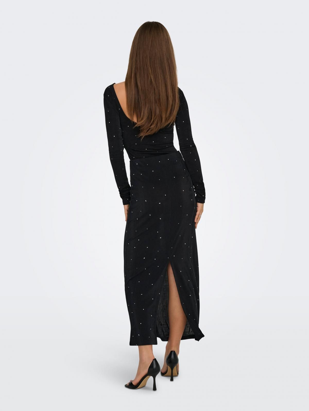 제이디와이 파티 시퀸 롱 스커트 15355975_2161_1213960 BLACK / BLACK - 상세 이미지 2