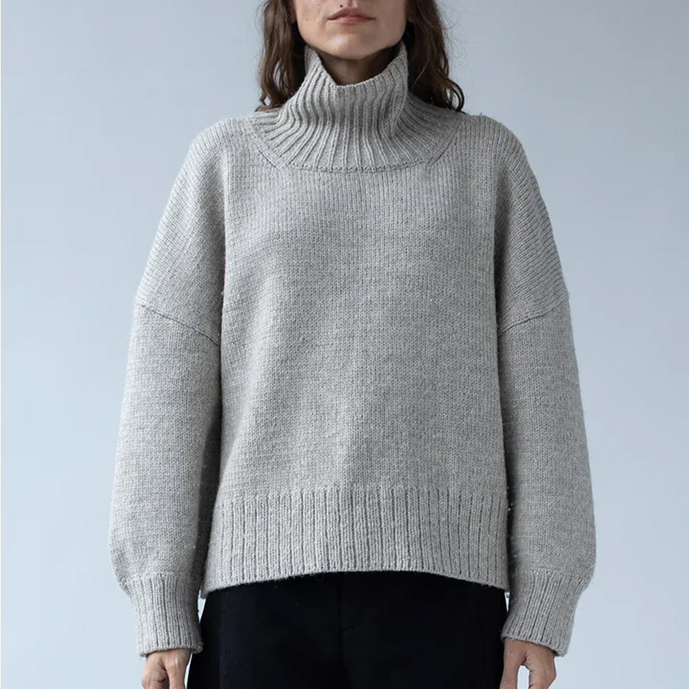 샤이나모트 여성 Rhys 스웨터 RHYSSWEATER-FW24-OATMEAL - 상세 이미지 3