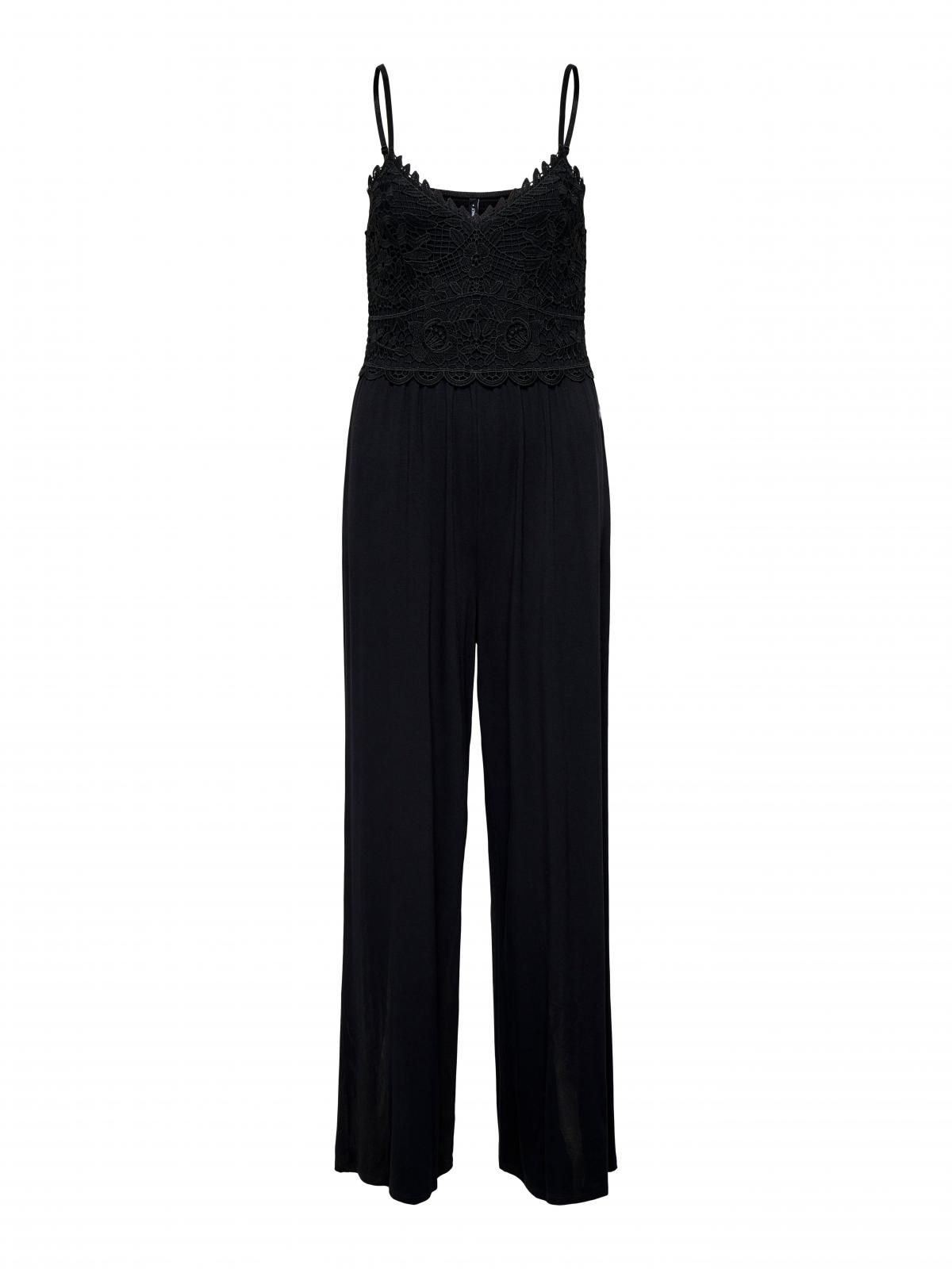 온리 레이스 스트랩 블랙 점프수트 15355134_2161 BLACK / BLACK - 상세 이미지 3