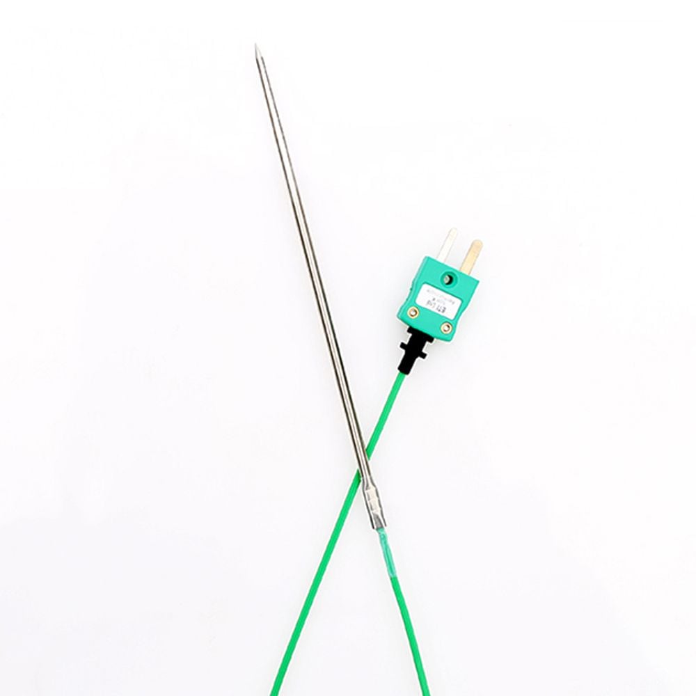 K 타입 오븐 탐침형 센서 130mm 프로브 PTFE 케이블 - 상품 이미지