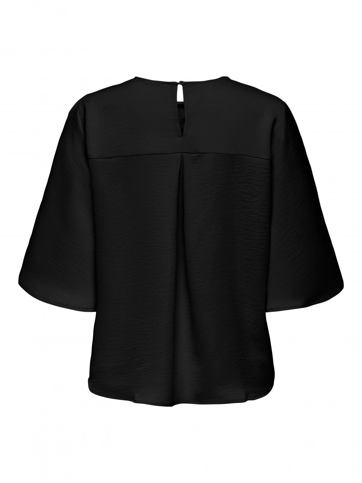 제이디와이 볼륨소매 블랙 블라우스 15336606_2161 BLACK / BLACK - 상세 이미지 4