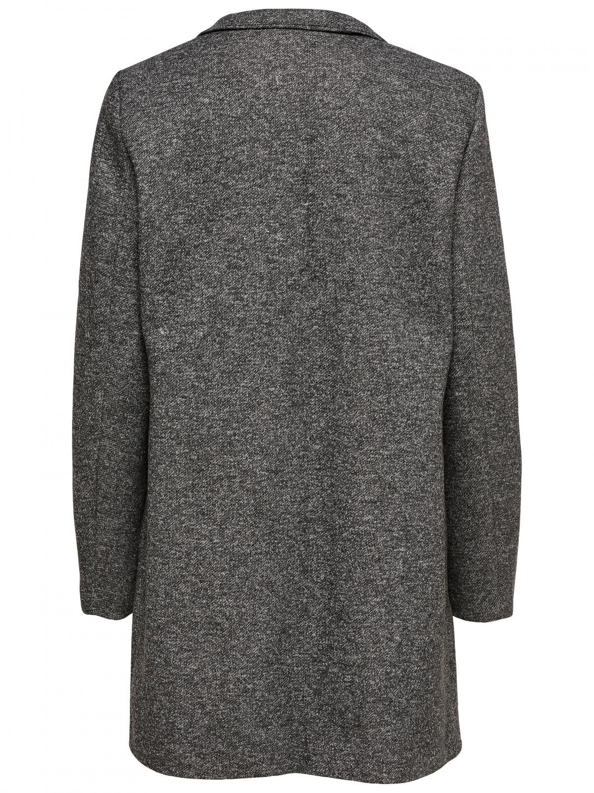 온리 테크니컬 슬림핏 오픈 블레이저 15149366_2383 GREY / DARK GREY MELANGE - 상세 이미지 4