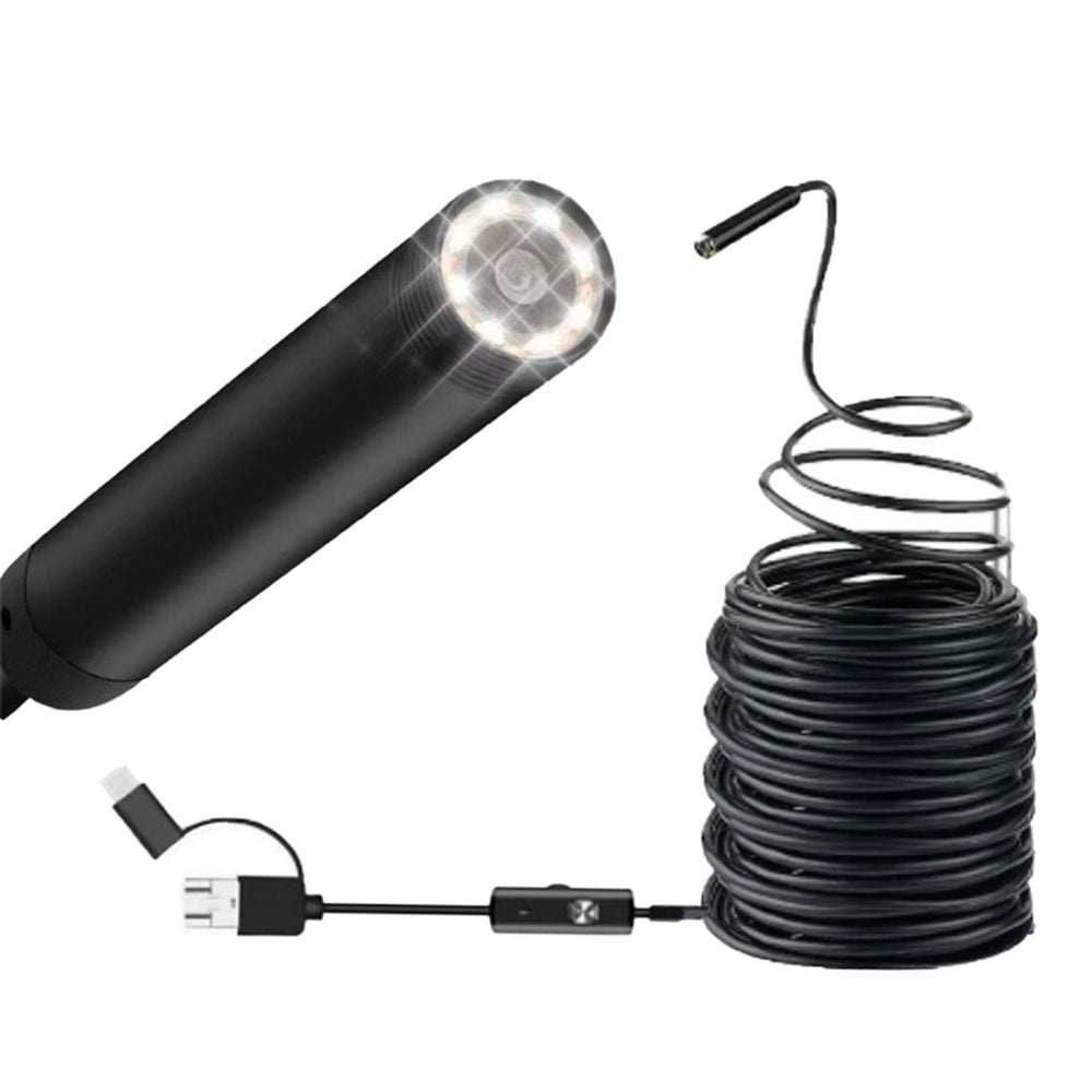 스마트폰내시경 배관 싱크대 HD ip68 8LED 20M카메라 - 상품 이미지