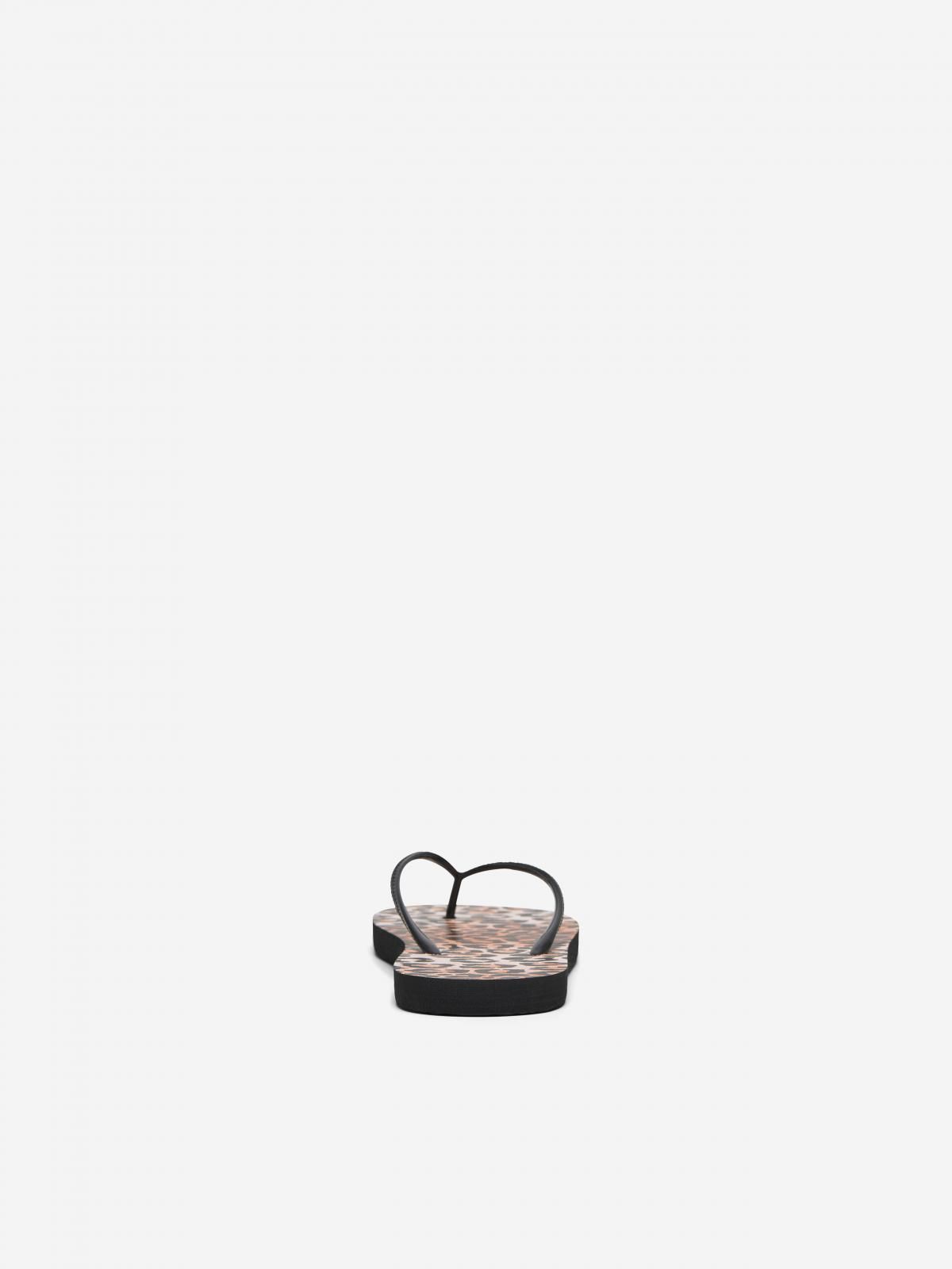 온리 베이직 러버 슬라이드 샌들 15316769_2161_1165683 BLACK / BLACK - 상세 이미지 2