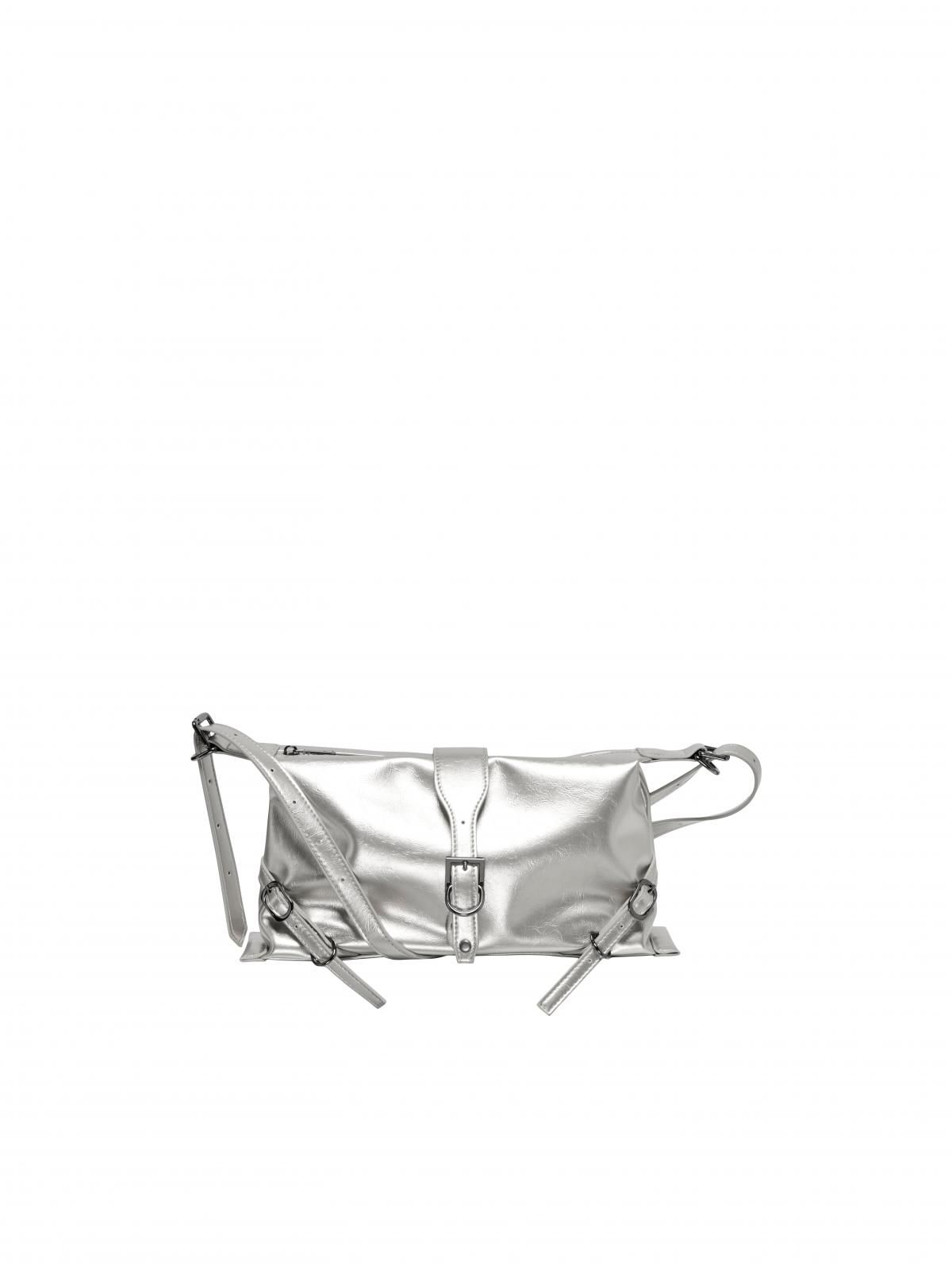 온리 트렌디 실버 베이직 숄더백 15360086_387_1228998 GREY / SILVER - 상품 이미지