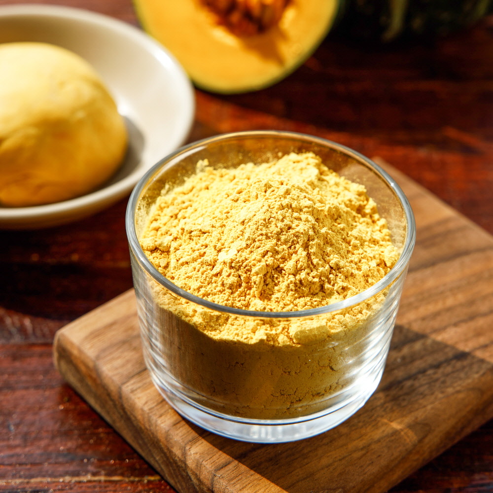 싸리재 [ 단호박 분말 100g ] 국산 생 단호박 가루 파우더 라떼 호박죽 - 상품 이미지
