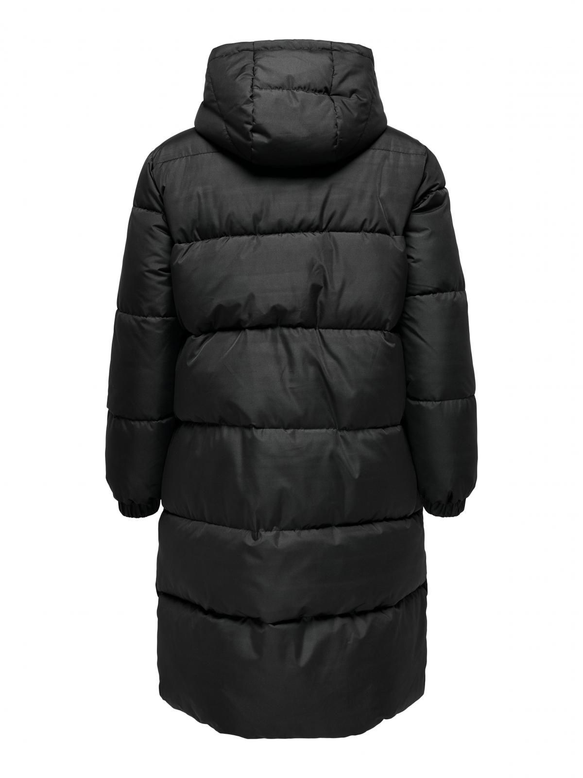 온리 프리미엄 롱 패딩 코트 15342931_2161 BLACK / BLACK - 상세 이미지 4
