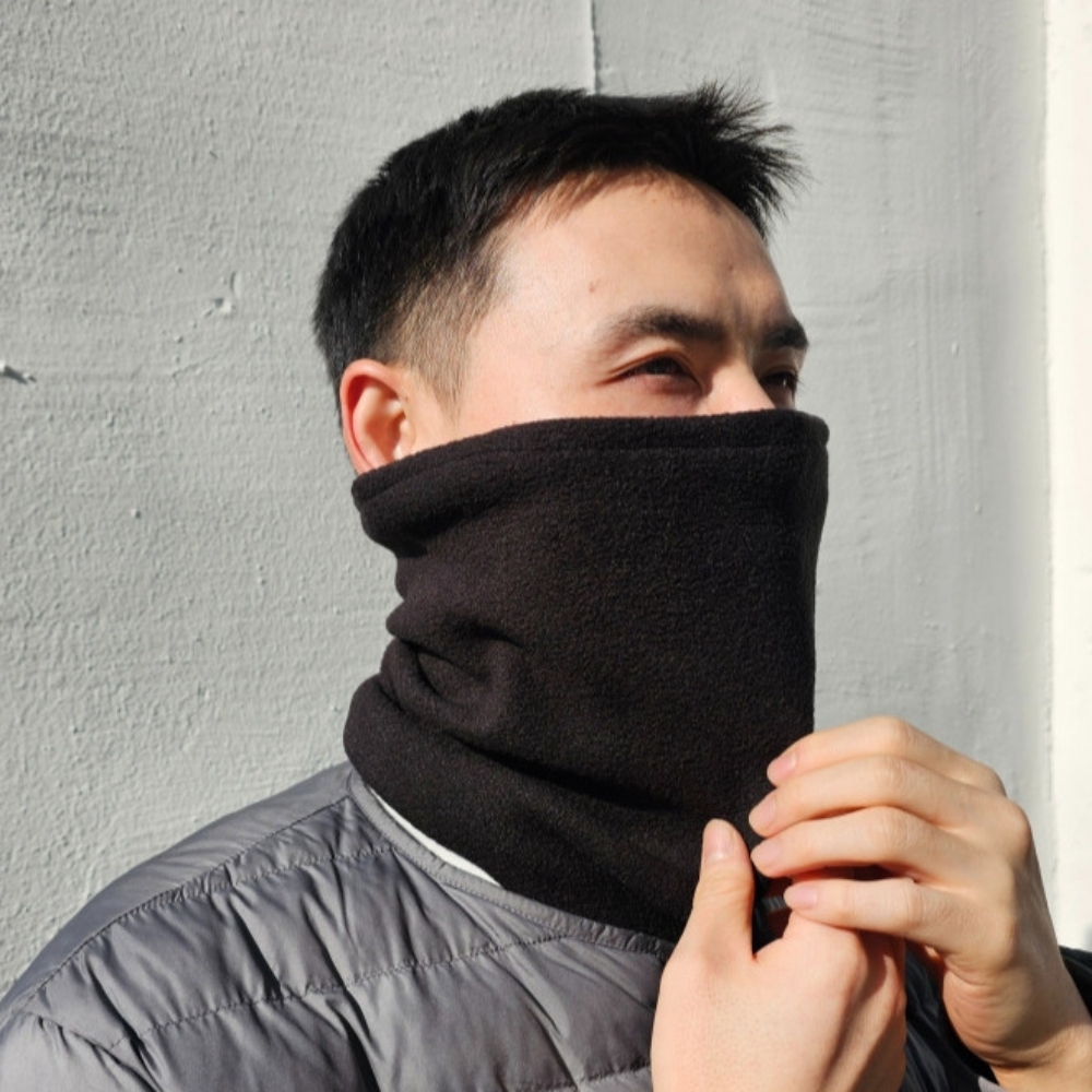 성인 목수건 겨울 남자 스카프빕 남성 목감기 목싸개 기모 방한 등산 - 상품 이미지