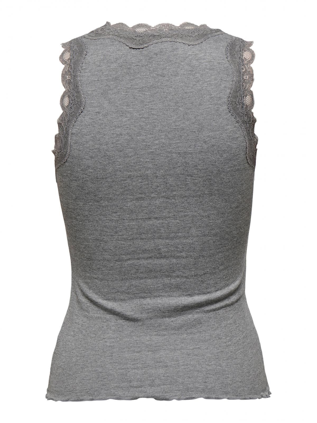 제이디와이 레이스 슬림핏 민소매 탱크탑 15335672_2382 GREY / MEDIUM GREY MELANGE - 상세 이미지 4