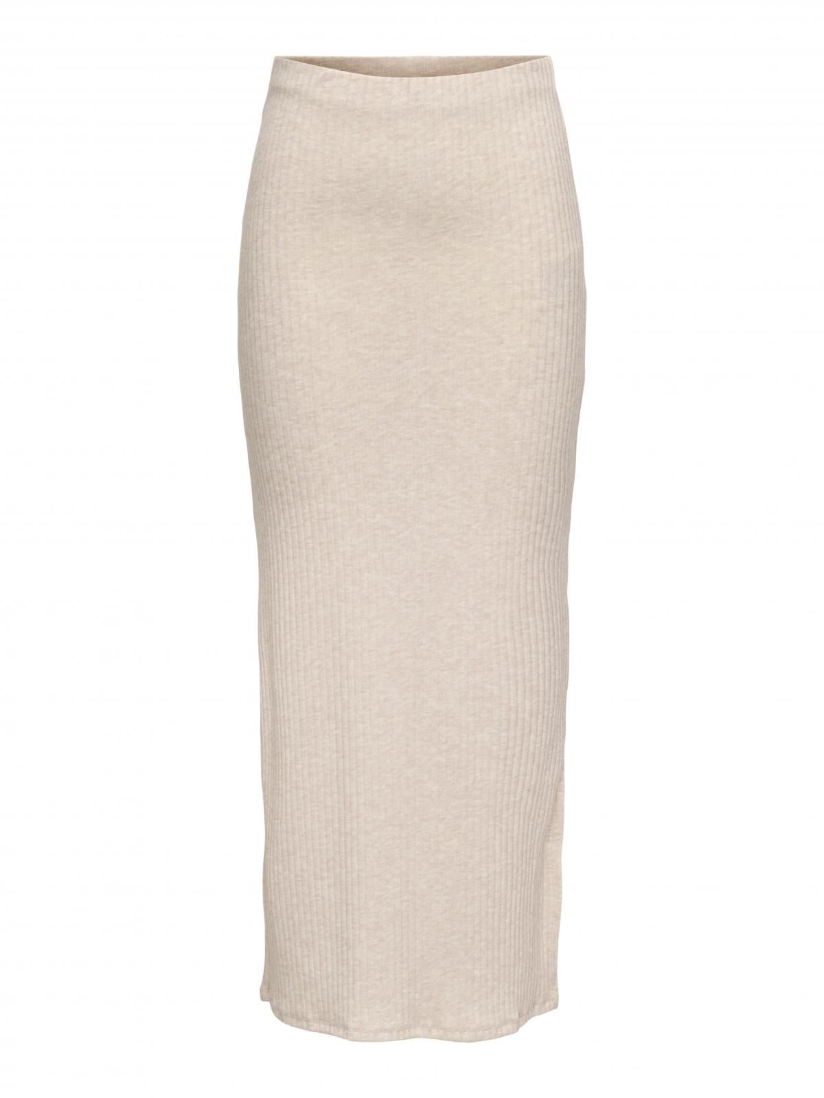 온리 엘라스틱 베이직 롱 스커트 15343238_115_1170372 BEIGE / PUMICE STONE - 상세 이미지 3