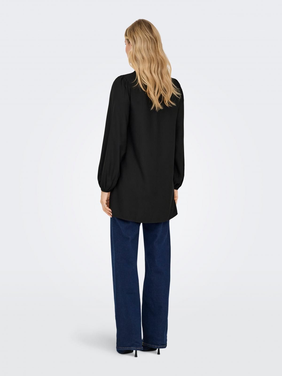 제이디와이 루즈핏 셔츠 미니 원피스 15376457_2161 BLACK / BLACK - 상세 이미지 2