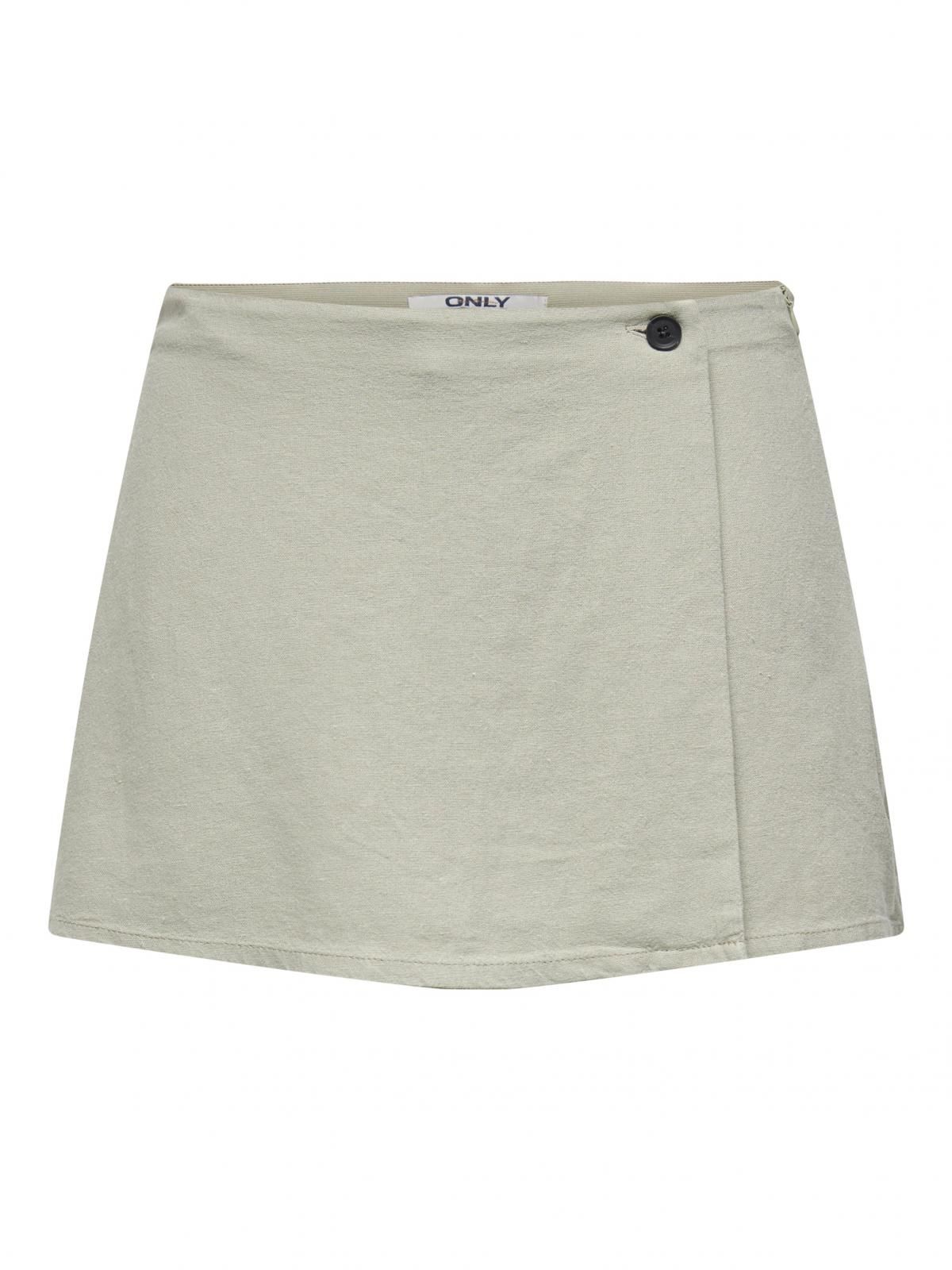 온리 미니멀 랩 미니 스커트 15338905_1900 GREY / TEA - 상세 이미지 3