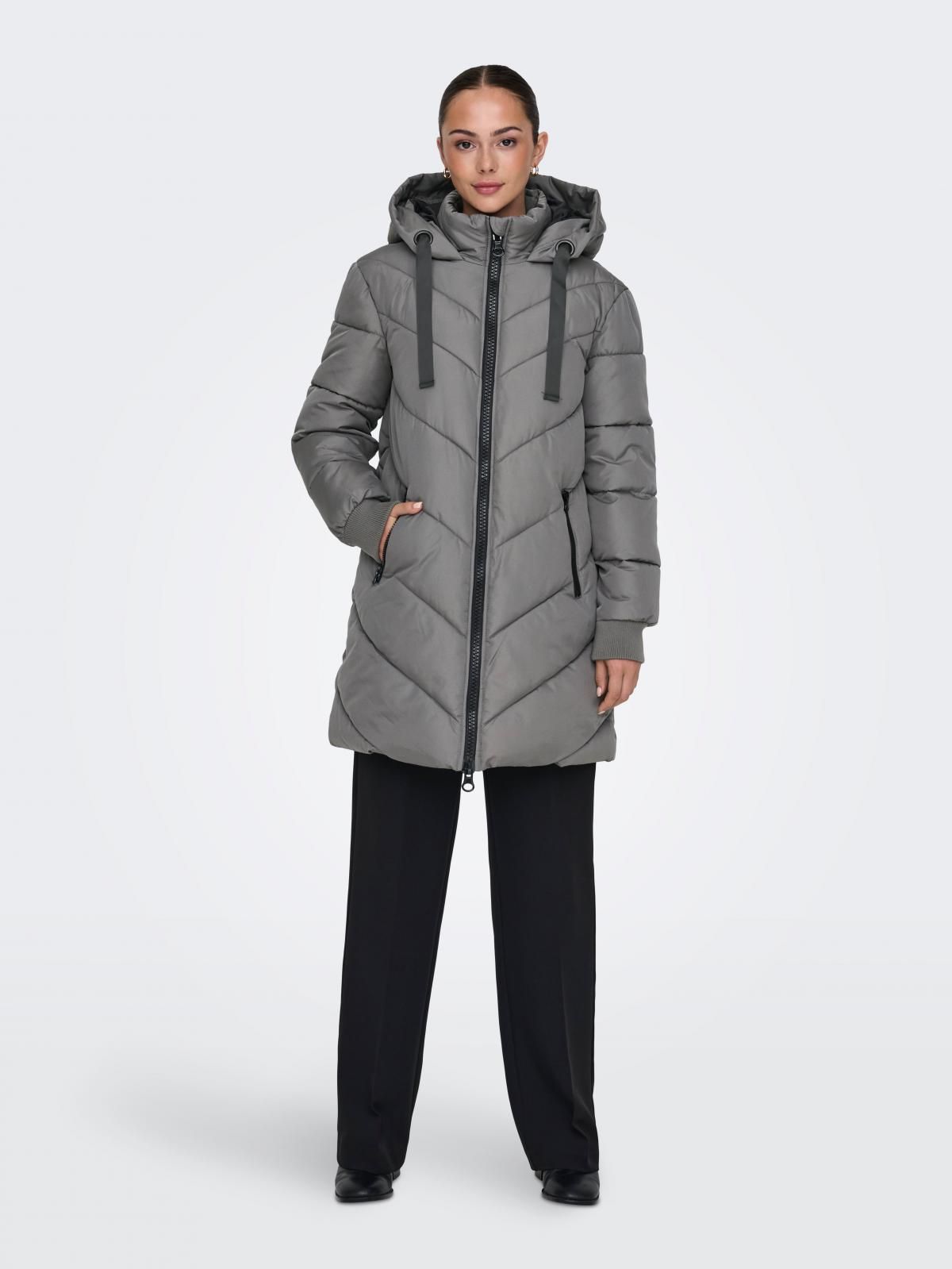 제이디와이 테크니컬 롱 패딩 후드 집업 15207784_174_911251 GREY / STEEL GRAY - 상세 이미지 5