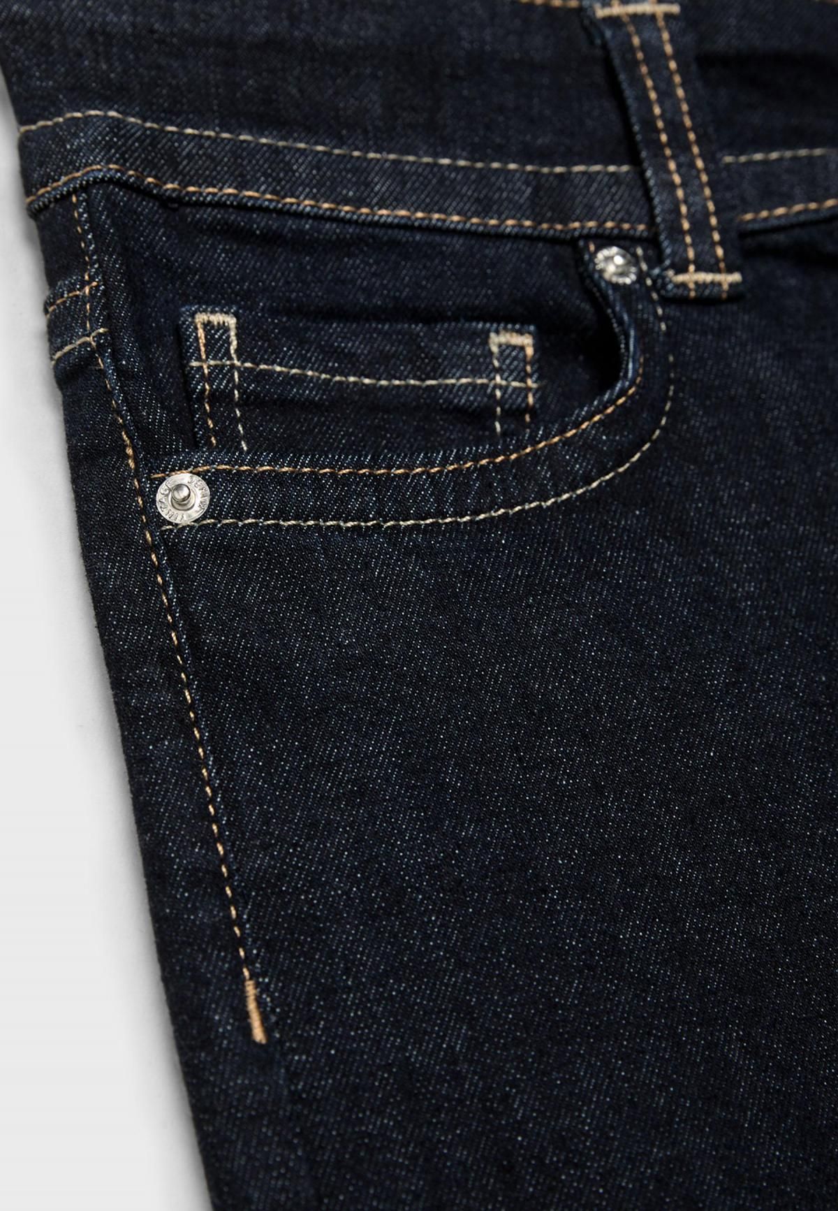 스트라디바리우스 로우라이즈 부츠컷 플레어 데님 팬츠 4898/274 RINSE BLUE DENIM - 상세 이미지 3