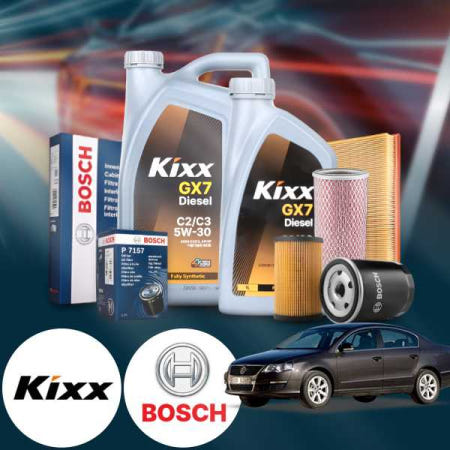 폭스바겐 파사트 6세대 2.0TDI (CBA) 디젤 킥스 2025 5w30 합성엔진오일 필터2종세트