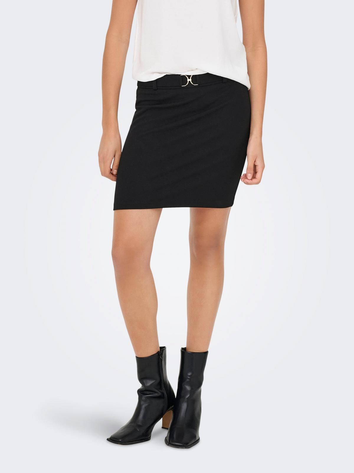 제이디와이 테크니컬 밴딩 미니 스커트 15368611_2161_1251920 BLACK / BLACK - 상품 이미지