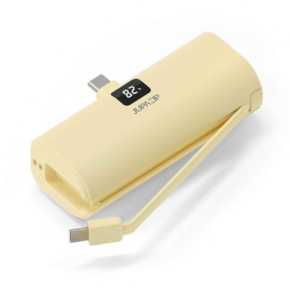 주파집 PD 20W 고속충전 난연 도킹형 미니 보조배터리 5000mAh PB01